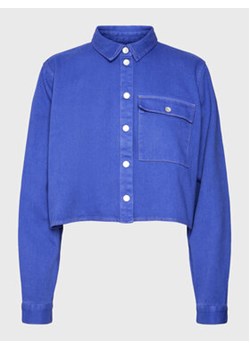 Noisy May Koszula 27023614 Niebieski Cropped Fit ze sklepu MODIVO w kategorii Koszule damskie - zdjęcie 152624539
