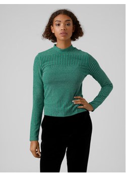 Vero Moda Sweter Karita 10276592 Zielony Regular Fit ze sklepu MODIVO w kategorii Swetry damskie - zdjęcie 152625276