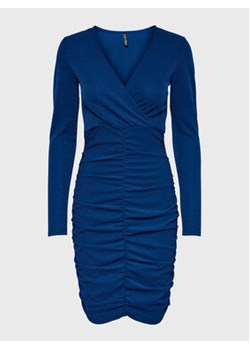 Pieces Sukienka koktajlowa Lina 17129942 Niebieski Slim Fit ze sklepu MODIVO w kategorii Sukienki - zdjęcie 152629697