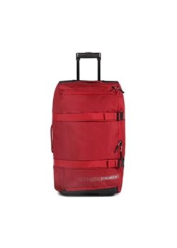 Travelite Średnia Materiałowa Walizka Kick Off 6910-10 Czerwony ze sklepu MODIVO w kategorii Walizki - zdjęcie 152630346