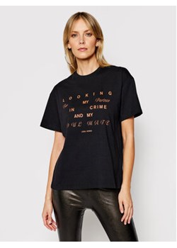 Local Heroes T-Shirt Looking For SS21T0006 Czarny Relaxed Fit ze sklepu MODIVO w kategorii Bluzki damskie - zdjęcie 152633157