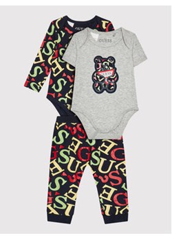 Guess Komplet 2 par body ze spodniami P2YG03 K6YW0 Kolorowy Regular Fit ze sklepu MODIVO w kategorii Odzież dla niemowląt - zdjęcie 152633218