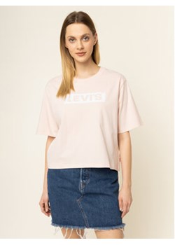 Levi's® T-Shirt Graphic Parker Tee 85634-0008 Różowy Regular Fit ze sklepu MODIVO w kategorii Bluzki damskie - zdjęcie 152633476