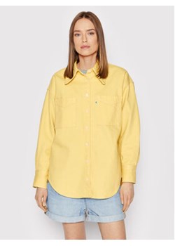 Levi's® Koszula jeansowa FRESH A1776-0004 Żółty Regular Fit ze sklepu MODIVO w kategorii Koszule damskie - zdjęcie 152634299