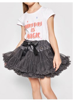 LaVashka Spódnica 20 D Szary Regular Fit ze sklepu MODIVO w kategorii Spódnice dziewczęce - zdjęcie 152635689