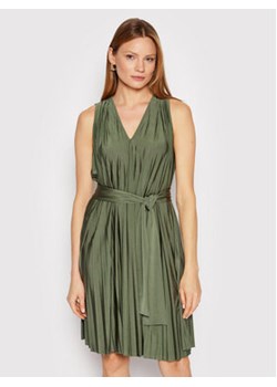 Marella Sukienka codzienna Viscosa 36210322 Zielony Oversize ze sklepu MODIVO w kategorii Sukienki - zdjęcie 152636776