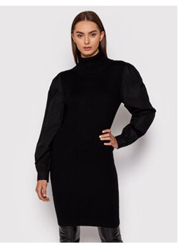 Gestuz Sukienka dzianinowa Sisigz 10905579 Czarny Slim Fit ze sklepu MODIVO w kategorii Sukienki - zdjęcie 152638605
