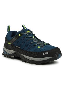 CMP Trekkingi Rigel Low Trekking Shoes Wp 3Q13247 Granatowy ze sklepu MODIVO w kategorii Buty trekkingowe męskie - zdjęcie 152640207