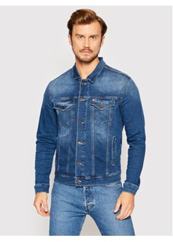 Tommy Jeans Kurtka jeansowa DM0DM10244 Niebieski Regular Fit ze sklepu MODIVO w kategorii Kurtki męskie - zdjęcie 152640365