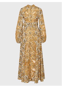 IXIAH Sukienka koszulowa X221-80539 Żółty Regular Fit ze sklepu MODIVO w kategorii Sukienki - zdjęcie 152641719