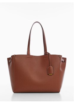 Mango Torebka Elliot 47083265 Brązowy ze sklepu MODIVO w kategorii Torby Shopper bag - zdjęcie 152646169