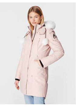 Moose Knuckles Kurtka zimowa Stirling M32LP203S Różowy Regular Fit ze sklepu MODIVO w kategorii Kurtki damskie - zdjęcie 152647428