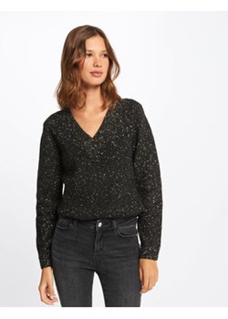 Morgan Sweter 212-MODOU Czarny Regular Fit ze sklepu MODIVO w kategorii Swetry damskie - zdjęcie 152649545