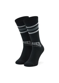HUF Skarpety wysokie unisex Center Field Sock SK00722 Czarny ze sklepu MODIVO w kategorii Skarpetki damskie - zdjęcie 152649887