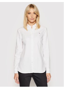 Tommy Hilfiger Koszula Heritage Regular Fit Shirt 1M87647512 Biały Regular Fit ze sklepu MODIVO w kategorii Koszule damskie - zdjęcie 152650264