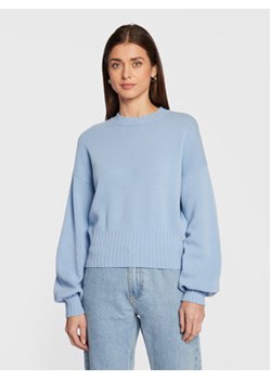 United Colors Of Benetton Sweter 1244D103H Niebieski Regular Fit ze sklepu MODIVO w kategorii Swetry damskie - zdjęcie 152650718