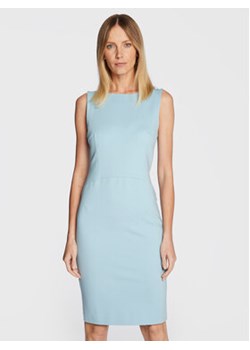 Marciano Guess Sukienka koktajlowa 2BGK45 6375Z Niebieski Slim Fit ze sklepu MODIVO w kategorii Sukienki - zdjęcie 152651686