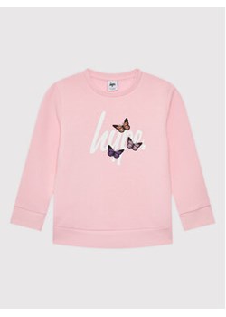 HYPE Bluza ZVLR-233 Różowy Regular Fit ze sklepu MODIVO w kategorii Bluzy dziewczęce - zdjęcie 152654747