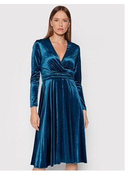 Nissa Sukienka codzienna RS12632 Niebieski Regular Fit ze sklepu MODIVO w kategorii Sukienki - zdjęcie 152655505