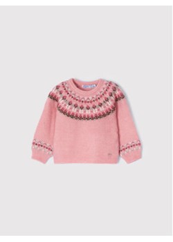 Mayoral Sweter 2314 Różowy Regular Fit ze sklepu MODIVO w kategorii Odzież dla niemowląt - zdjęcie 152655569