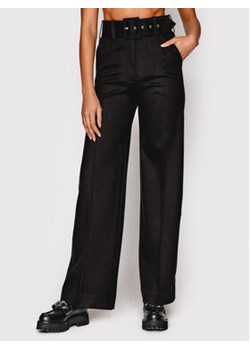 Victoria Victoria Beckham Spodnie materiałowe 1122JTR003286A Czarny Regular Fit ze sklepu MODIVO w kategorii Spodnie damskie - zdjęcie 152657056