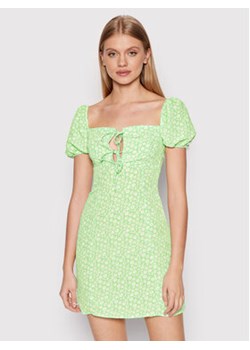 Glamorous Sukienka codzienna CA0296 Zielony Regular Fit ze sklepu MODIVO w kategorii Sukienki - zdjęcie 152659508