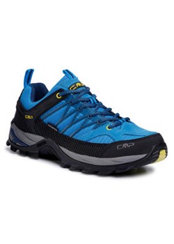 CMP Trekkingi Rigel Low Trekking Shoes Wp 3Q54457 Niebieski ze sklepu MODIVO w kategorii Buty trekkingowe męskie - zdjęcie 152660438