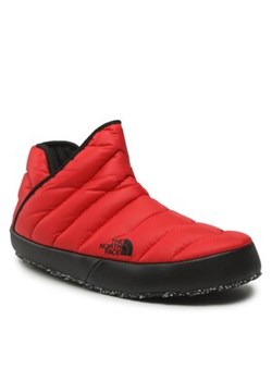 The North Face Kapcie Thermoball Traction Bootie NF0A3MKHKZ31 Czerwony ze sklepu MODIVO w kategorii Kapcie męskie - zdjęcie 152662359