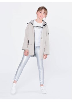 KARL LAGERFELD Kurtka przejściowa Z16149 S Szary Regular Fit ze sklepu MODIVO w kategorii Kurtki dziewczęce - zdjęcie 152662497