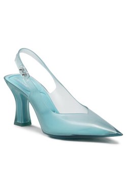 Melissa Sandały Slingback Heel + Larroude 33606 Niebieski ze sklepu MODIVO w kategorii Czółenka - zdjęcie 152663578