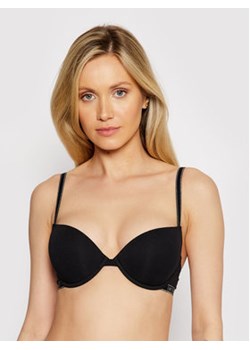Emporio Armani Underwear Biustonosz z fiszbiną 162394 0P263 00020 Czarny ze sklepu MODIVO w kategorii Biustonosze - zdjęcie 152663597