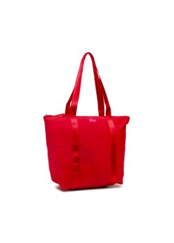 Lacoste Torebka M Shopping Bag NF3619YA Czerwony ze sklepu MODIVO w kategorii Torby Shopper bag - zdjęcie 152664478