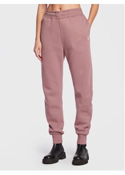 G-Star Raw Spodnie dresowe Premium Core 2.0 D21320-C235-D310 Fioletowy Tapered Fit ze sklepu MODIVO w kategorii Spodnie damskie - zdjęcie 152671535