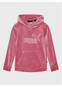Puma Bluza Essentials+ 671040 Różowy Regular Fit ze sklepu MODIVO w kategorii Bluzy dziewczęce - zdjęcie 152676416