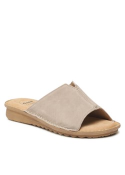 Bata Klapki 5668606 Beżowy ze sklepu MODIVO w kategorii Klapki damskie - zdjęcie 152677975