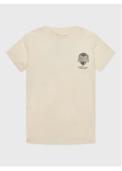 adidas T-Shirt Graphic HK2820 Beżowy Relaxed Fit ze sklepu MODIVO w kategorii T-shirty chłopięce - zdjęcie 152679347
