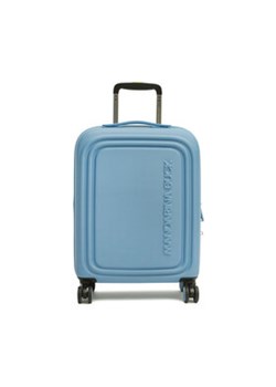 Mandarina Duck Mała Twarda Walizka Logoduck + P10SZV2429K Niebieski ze sklepu MODIVO w kategorii Walizki - zdjęcie 152679508
