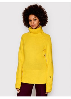Victoria Victoria Beckham Golf 1122KJU003236A Żółty Relaxed Fit ze sklepu MODIVO w kategorii Swetry damskie - zdjęcie 152679638