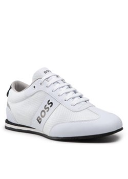 Boss Sneakersy Rusham 50470180 10199225 01 Biały ze sklepu MODIVO w kategorii Buty sportowe męskie - zdjęcie 152679728