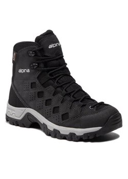 Alpina Trekkingi Simbia Mid 623R-8K Czarny ze sklepu MODIVO w kategorii Buty trekkingowe męskie - zdjęcie 152681005