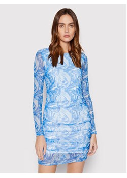 Noisy May Sukienka codzienna Vaiana 27021463 Niebieski Slim Fit ze sklepu MODIVO w kategorii Sukienki - zdjęcie 152682358