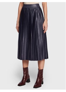 Peserico Easy Spódnica plisowana M05489P1 Granatowy Regular Fit ze sklepu MODIVO w kategorii Spódnice - zdjęcie 152683306