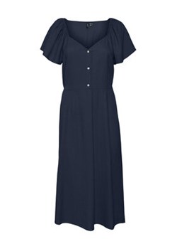 Vero Moda Sukienka 10282500 Niebieski Regular Fit ze sklepu MODIVO w kategorii Sukienki - zdjęcie 152685307