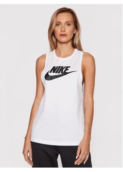 Nike Top Sportswear Futura New CW2206 Biały Regular Fit ze sklepu MODIVO w kategorii Bluzki damskie - zdjęcie 152685695