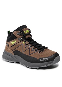 CMP Trekkingi Kaleepso Mid Hiking Shoe Wp 31Q4917 Brązowy ze sklepu MODIVO w kategorii Buty trekkingowe męskie - zdjęcie 152686385