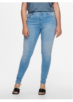 ONLY Carmakoma Jeansy 15199400 Niebieski Skinny Fit ze sklepu MODIVO w kategorii Jeansy damskie - zdjęcie 152686887