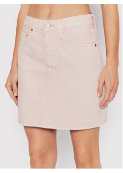 Levi's® Spódnica jeansowa Decon Iconic 77882-0013 Różowy Regular Fit ze sklepu MODIVO w kategorii Spódnice - zdjęcie 152691205