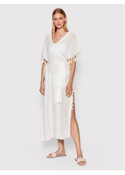 Malai Kimono Roseland C65002 Biały Regular Fit ze sklepu MODIVO w kategorii Odzież plażowa - zdjęcie 152691398