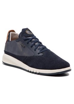 Geox Sneakersy U Aerantis A U927FA 02243 C4002 Granatowy ze sklepu MODIVO w kategorii Półbuty męskie - zdjęcie 152691495