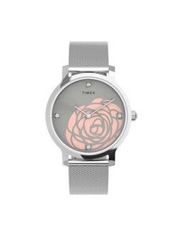 Timex Zegarek TW2U98200 Srebrny ze sklepu MODIVO w kategorii Zegarki - zdjęcie 152691517